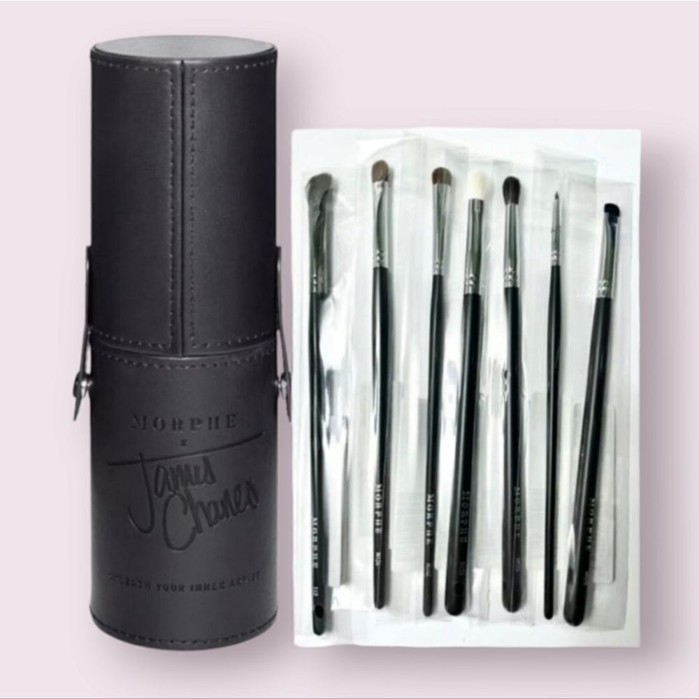 NEW MORPHE + James Charles 7 Piece Eye Makeup Brushes